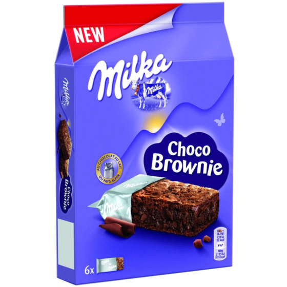 CHOCO BROWNIE MILKA 180G