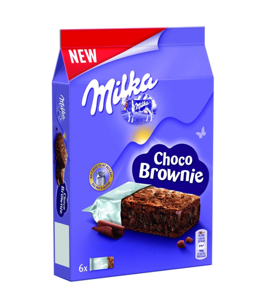 CHOCO BROWNIE MILKA 180G CHOCO BROWNIE MILKA 180G