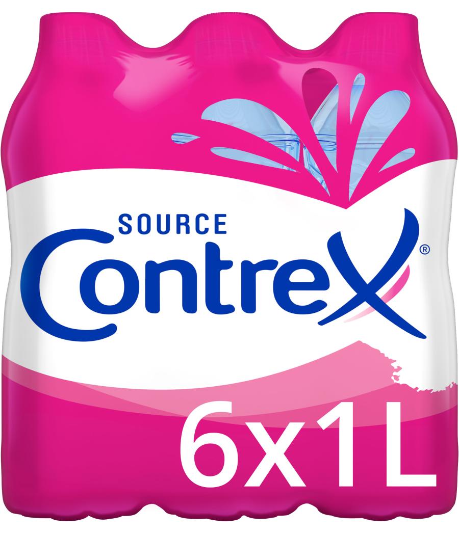 EAU DE SOURCE NATURELLE CONTREX 6X1L EAU DE SOURCE NATURELLE CONTREX 6X1L