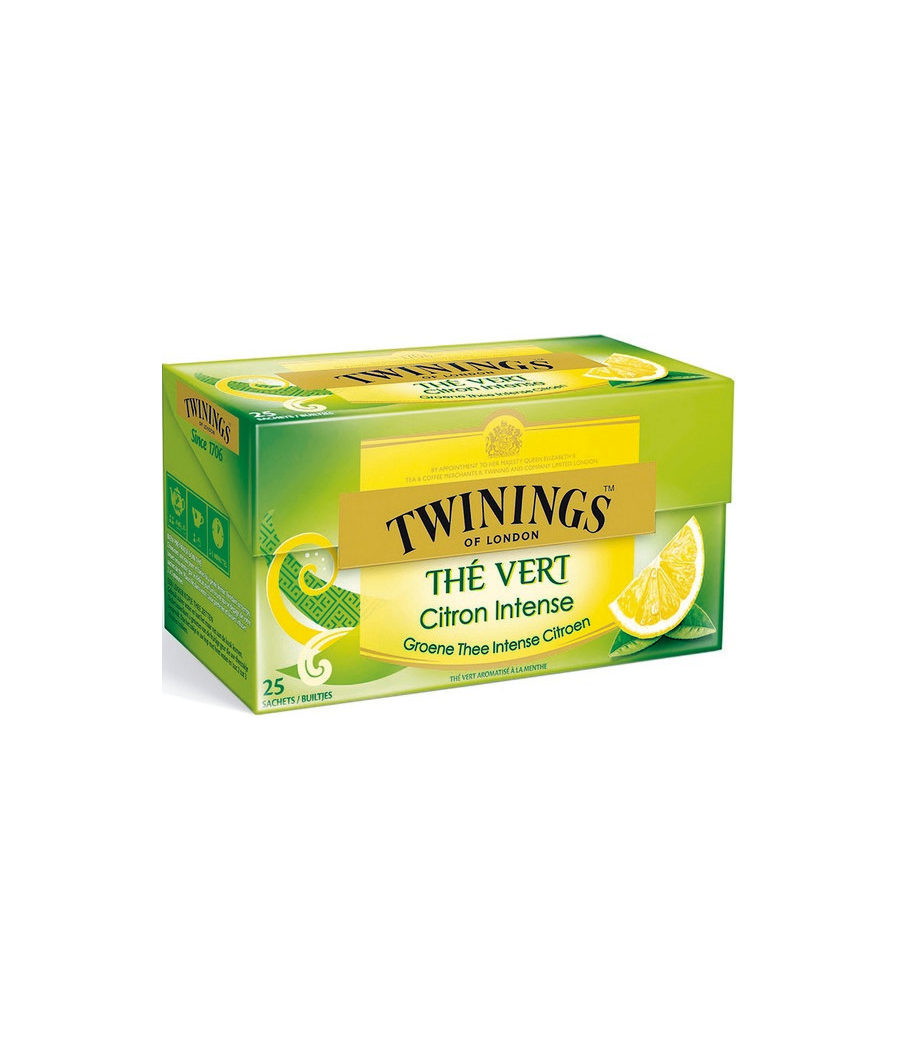 THE VERT SAVEUR CITRON 25 SACHETS 50 G THE VERT SAVEUR CITRON 25 SACHETS 50 G