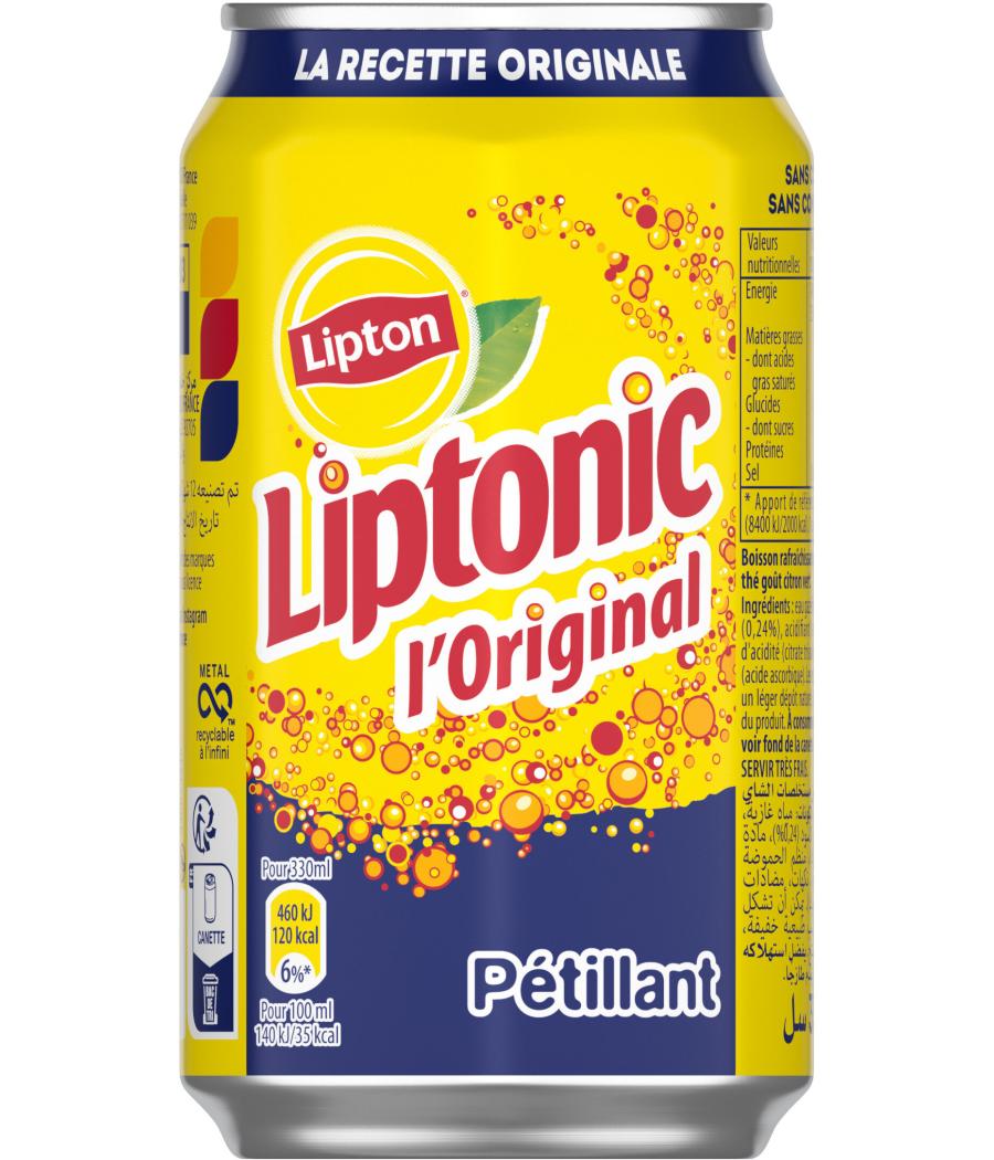 LIPTONIC L'ORIGINAL PETILLANT 33CL LIPTONIC L'ORIGINAL PETILLANT 33CL