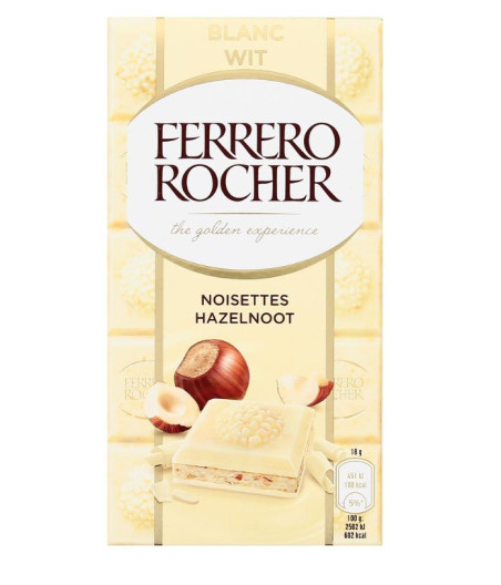 90G FERRERO ROCHER TABLETTE BL 90 G