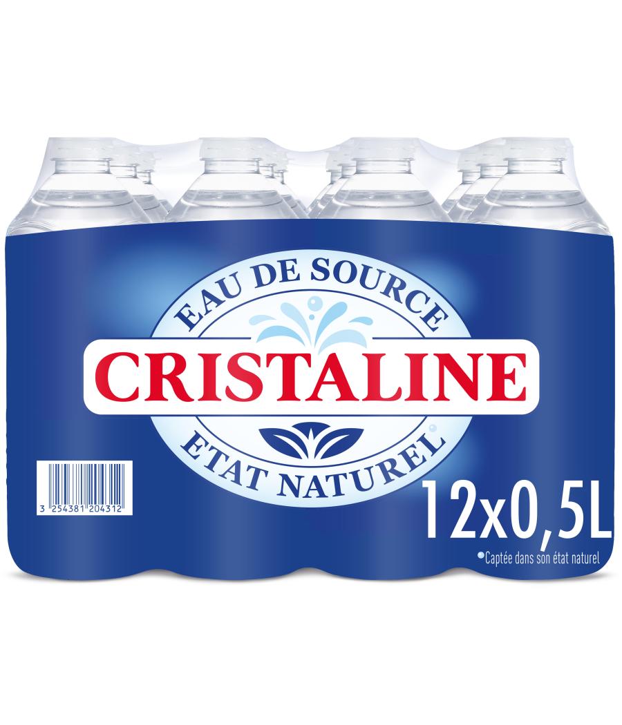 EAU DE SOURCE CRISTALINE 12X0.5L EAU DE SOURCE CRISTALINE 12X0.5L