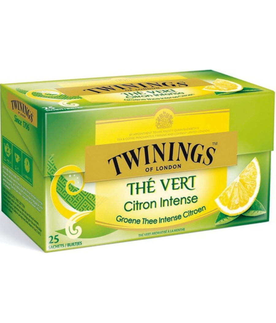 THE VERT SAVEUR CITRON 25 SACHETS 50 G THE VERT SAVEUR CITRON 25 SACHETS 50 G