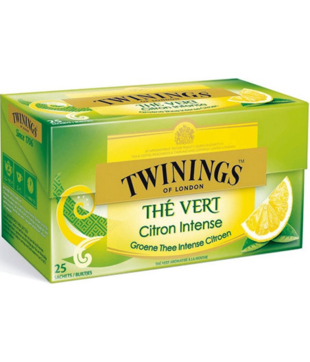 THE VERT SAVEUR CITRON 25 SACHETS 50 G
