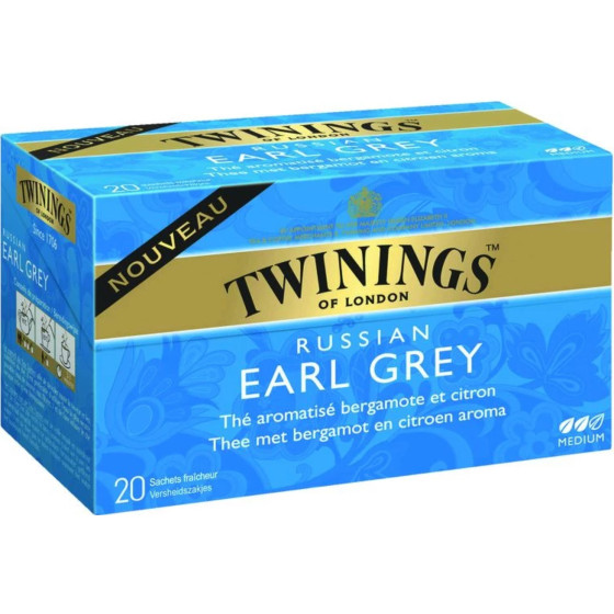 RUSSIAN EARL GREY 20 SACHETS 30 G