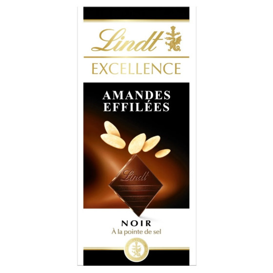 EXCELLENCE - NOIR - AMANDES EFFILEES 100 G