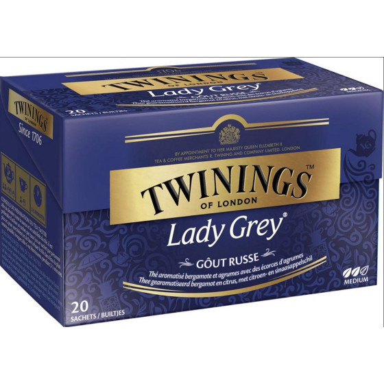 LADY GREY GOUT RUSSE 40G 20 SACHETS