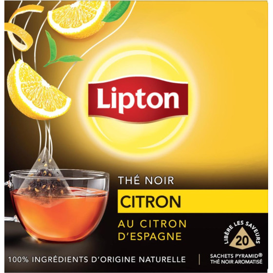 THE NOIR CITRON 20 SACHETS 34G