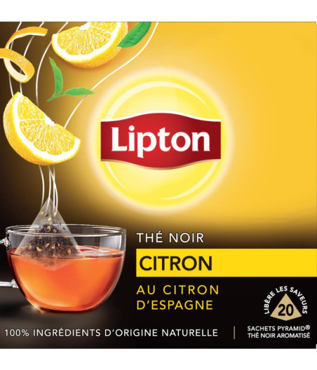THE NOIR CITRON 20 SACHETS 34G
