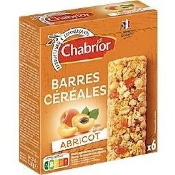 BARRES CEREALIERES A L\'ABRICOT X6 - 125 G 126 G