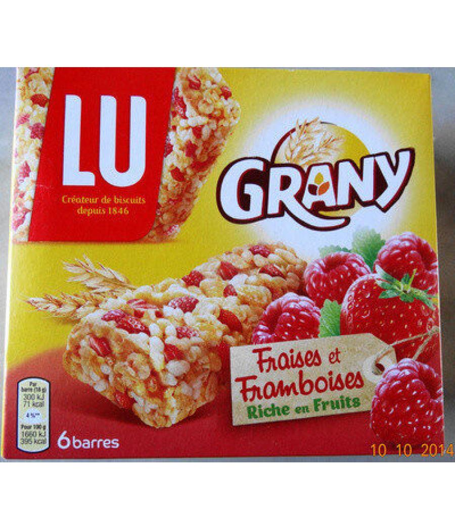 GRANY FRAISE & FRAMBOISE LU 108G GRANY FRAISE & FRAMBOISE LU 108G
