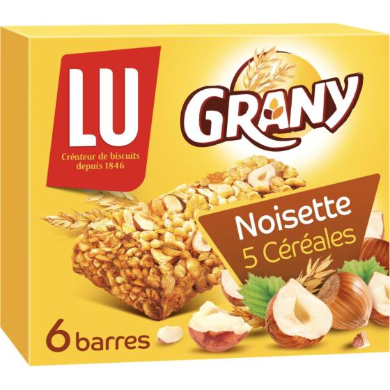 GRANY NOISETTES 5 CEREALES LU 125G