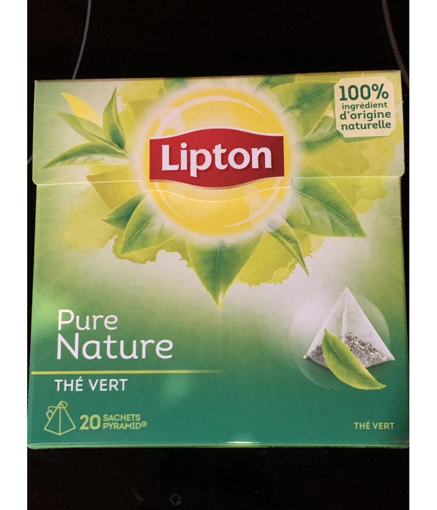 LIPTON THE VERT NATURE 20 SACHETS 30G LIPTON THE VERT NATURE 20 SACHETS 30G