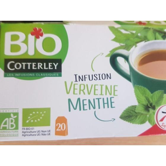 INFUSION VERVEINE MENTHE COTTERLEY 20 X 30G