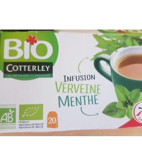 INFUSION VERVEINE MENTHE COTTERLEY 20 X 30G