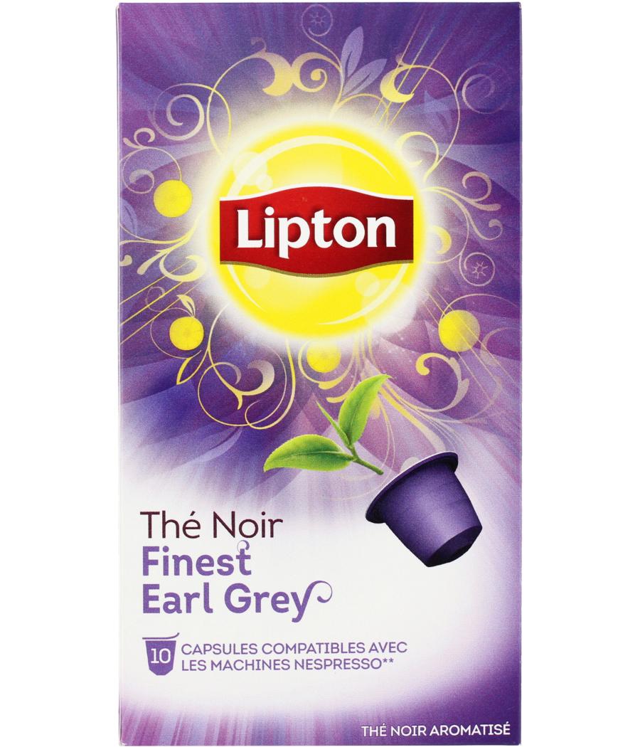 THE NOIR FINEST EARL GREY LIPTON 10 X 27G THE NOIR FINEST EARL GREY LIPTON 10 X 27G