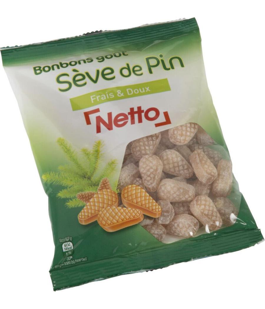 BONBONS GOUT SEVE DE PIN NETTO 200G BONBONS GOUT SEVE DE PIN NETTO 200G