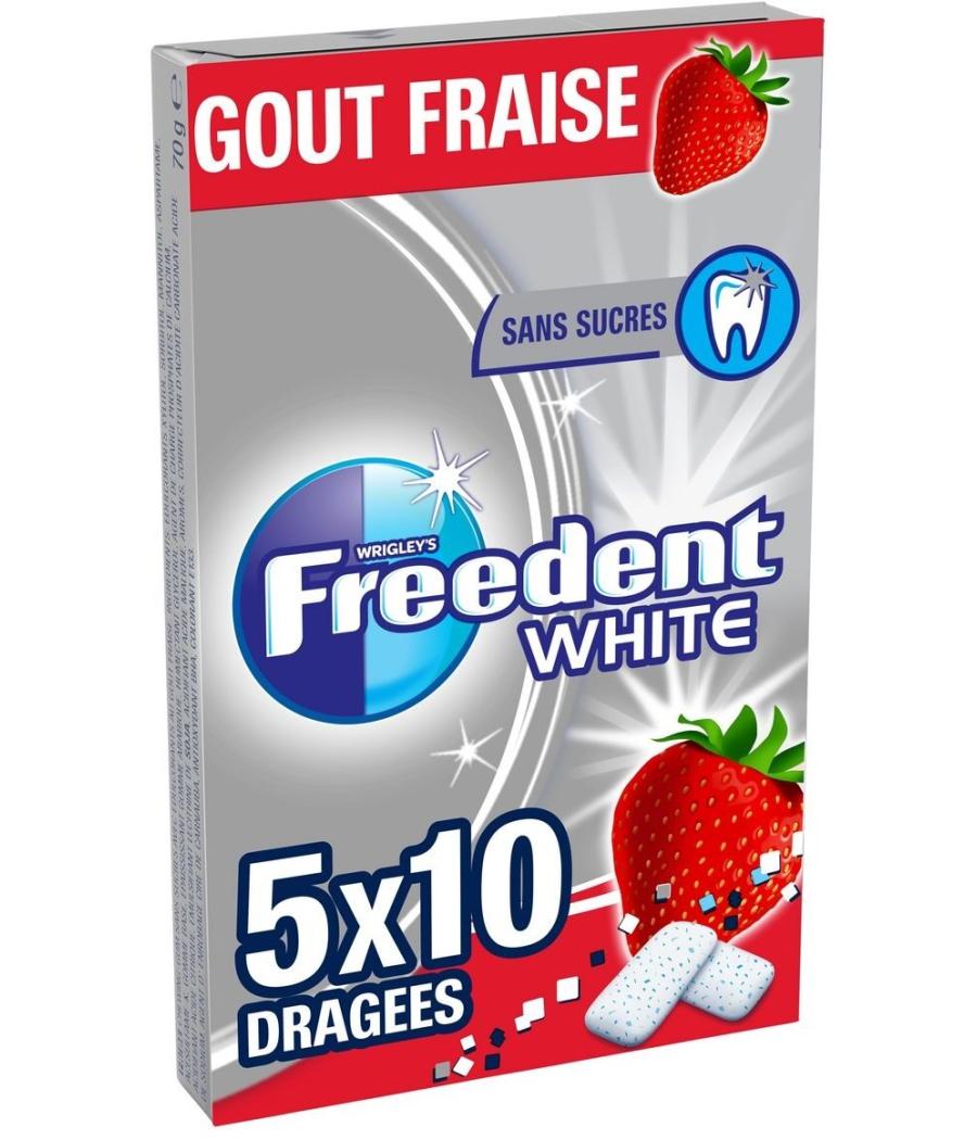 CHEWING-GUM FRAISE FREEDENT WHITE 70G CHEWING-GUM FRAISE FREEDENT WHITE 70G