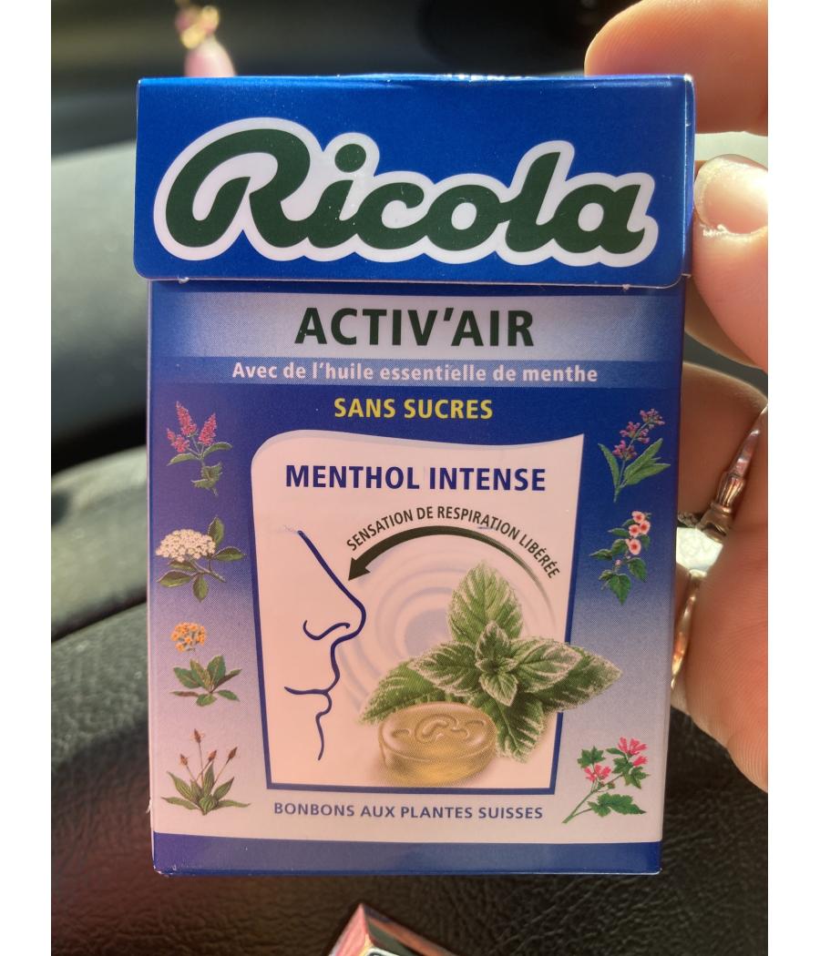 BONBONS RICOLA ACTIV'AIR 50 G BONBONS RICOLA ACTIV'AIR 50 G