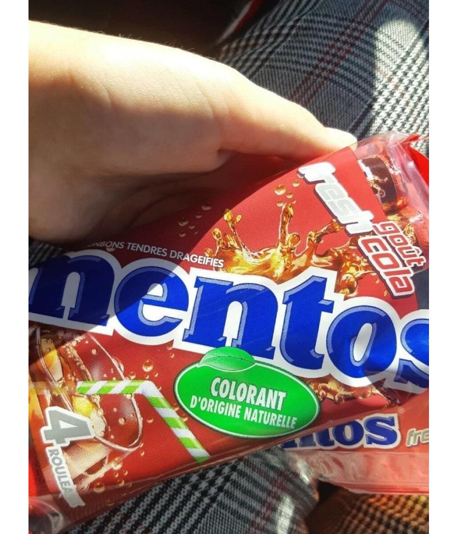 BONBONS FRESH COLA MENTOS  COLA 4 X 37,5 G BONBONS FRESH COLA MENTOS  COLA 4 X 37,5 G