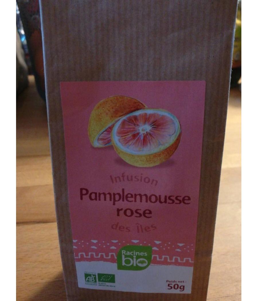INFUSION PAMPLEMOUSSE ROSE 50G INFUSION PAMPLEMOUSSE ROSE 50G