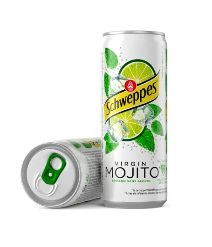 SCHWEPPES VIRGIN MOJITO 33CL SCHWEPPES VIRGIN MOJITO 33CL