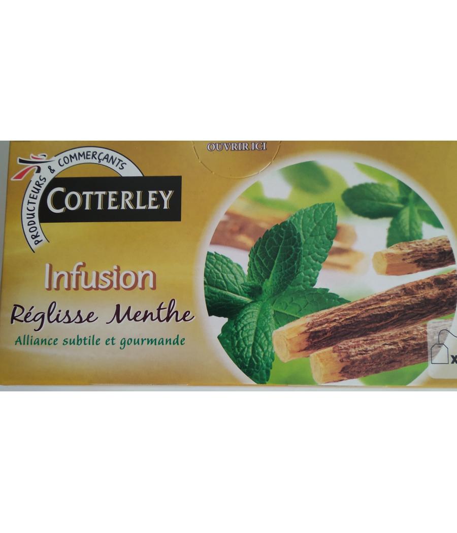 COTTERLEY INFUSION REGLISSE MENTHE 40 G COTTERLEY INFUSION REGLISSE MENTHE 40 G