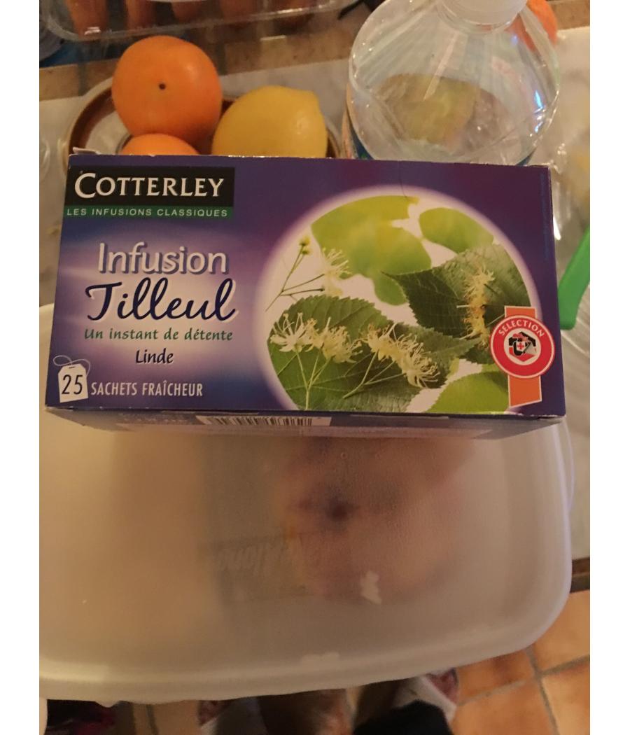 INFUSION TILLEUL COTTERLEY 32,5G INFUSION TILLEUL COTTERLEY 32,5G