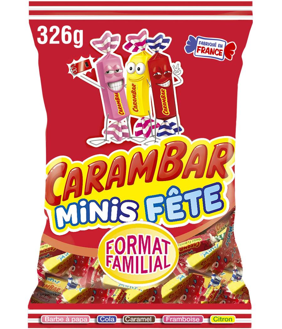 CARAMBAR MINIS FETE 326G CARAMBAR MINIS FETE 326G