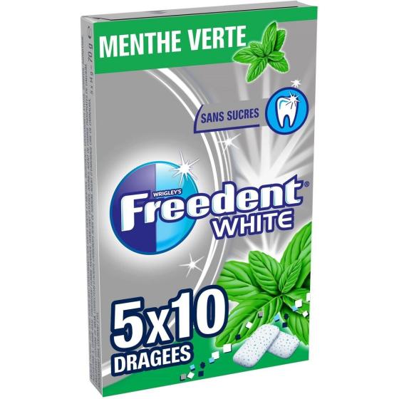 BONBON FREEDENT WHITE M.VERTE 70G