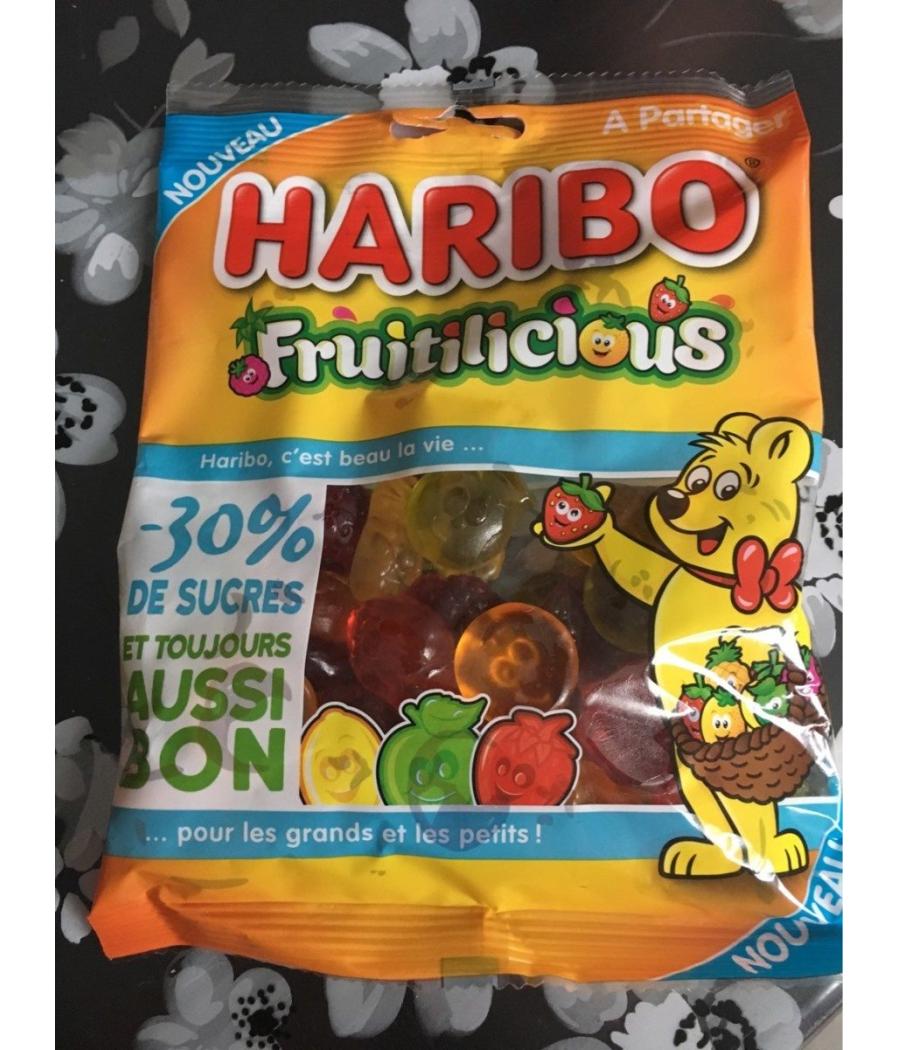 BONBON HARIBO FRUITLICIOUS 175G BONBON HARIBO FRUITLICIOUS 175G