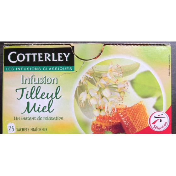 INFUSION TILLEUL MIEL 40 G (25 SACHETS DE 1,6 G)