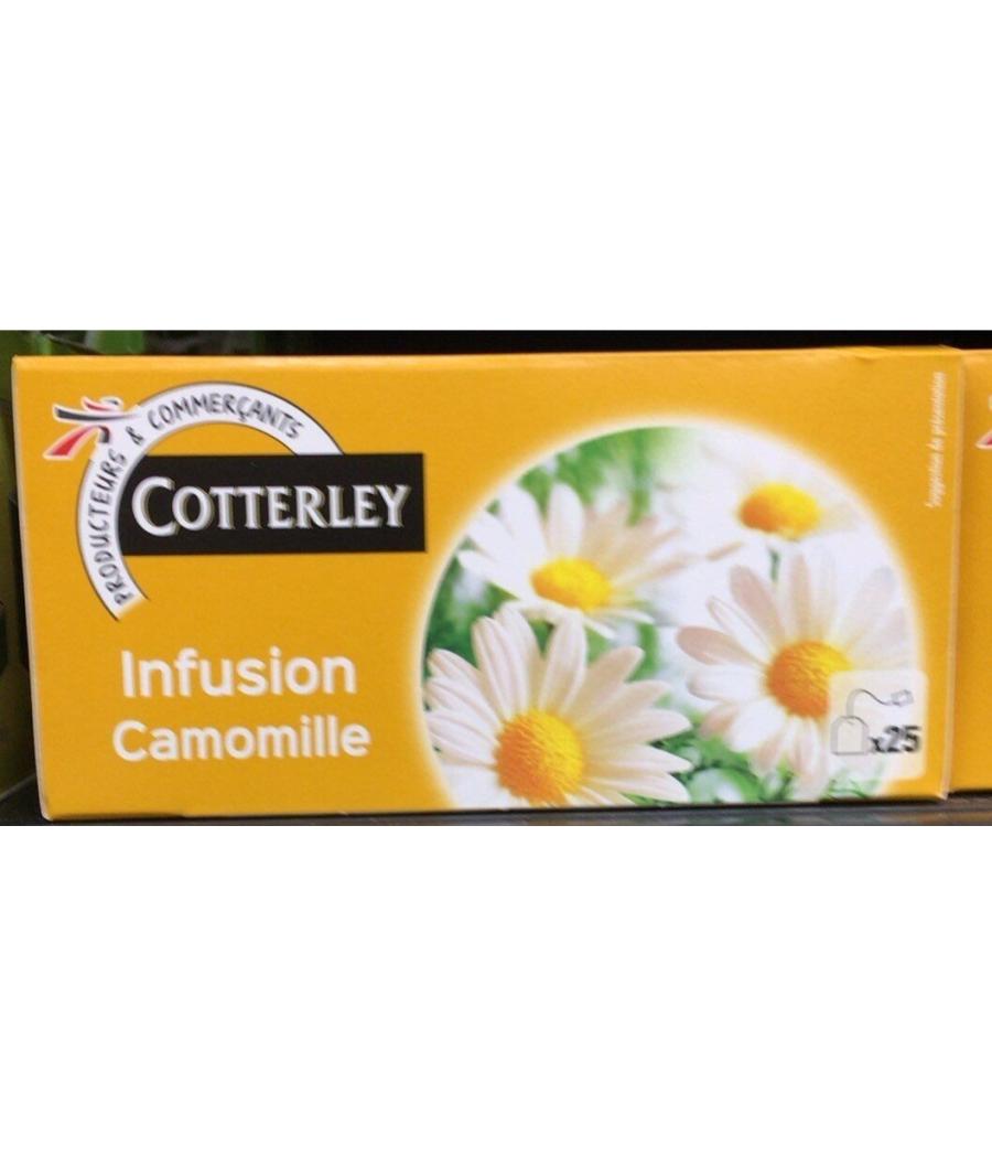 THE COTTERLEY CAMOMILLE 5S 25 SACHETS THE COTTERLEY CAMOMILLE 5S 25 SACHETS