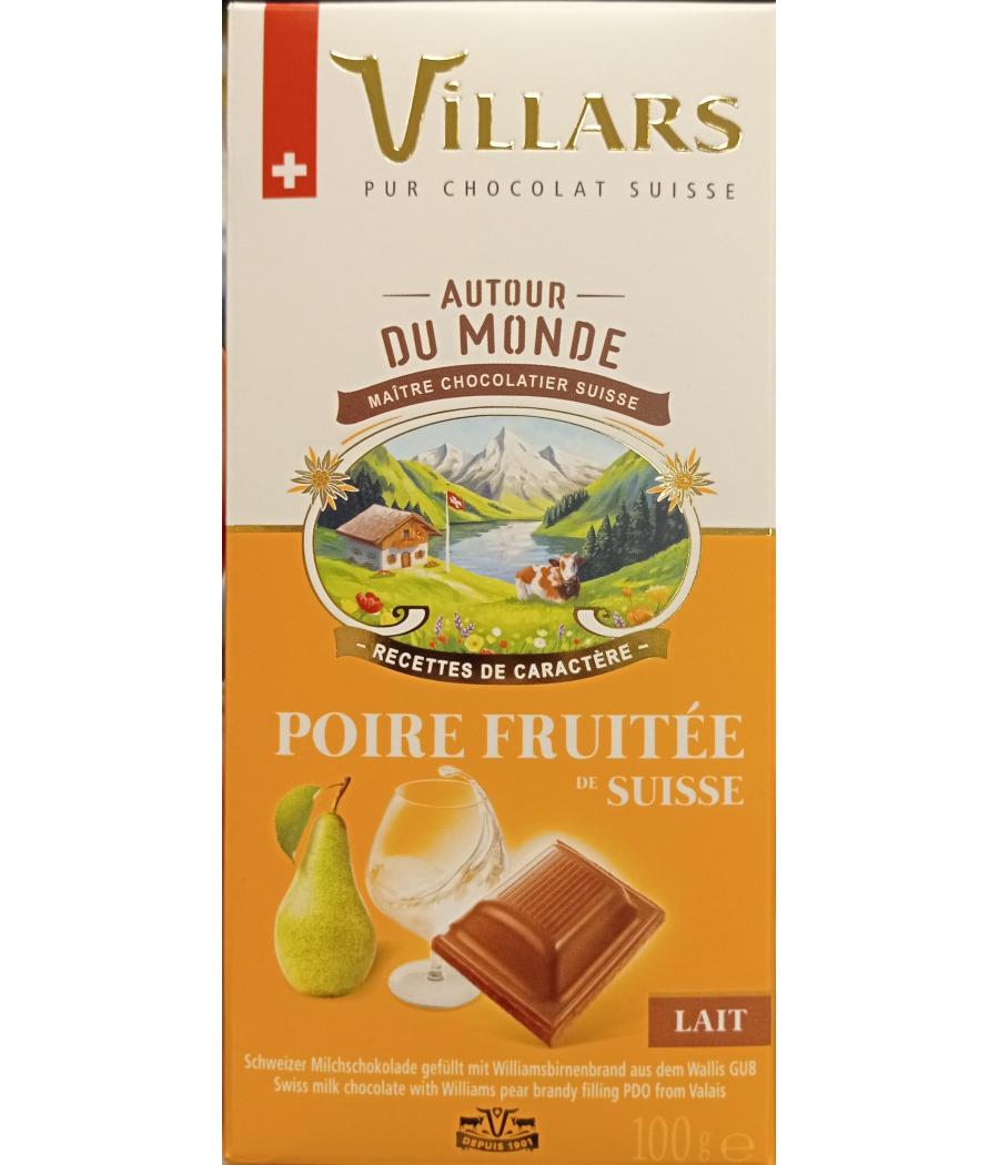 LAIT LIQUEUR POIRE FRUITEE DE SUISSE 100 G LAIT LIQUEUR POIRE FRUITEE DE SUISSE 100 G