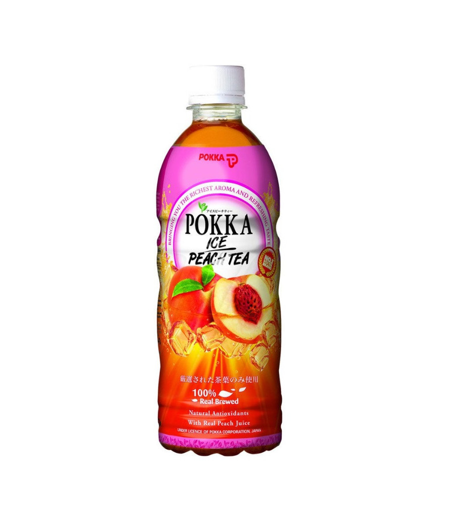 POKKA ICE TEA PECHE 50CL POKKA ICE TEA PECHE 50CL