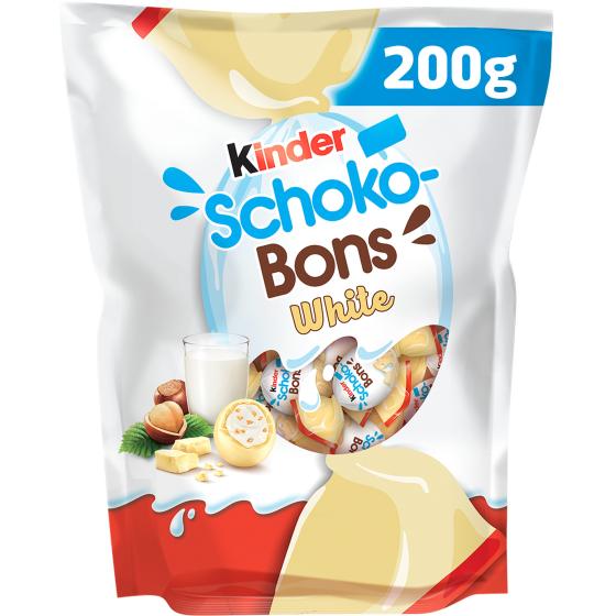 BONBONS KINDER SCHOKOBONS CHOCOLAT BLANC - 200G 200 G