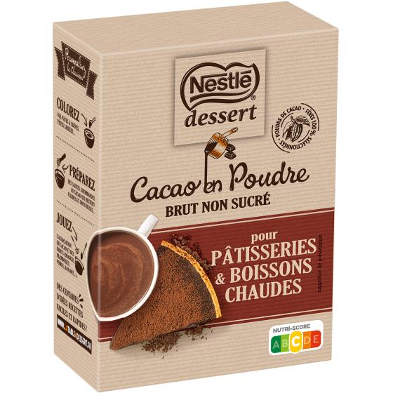 CACAO EN POUDRE NON SUCRE  NESTLE DESSERT 250G