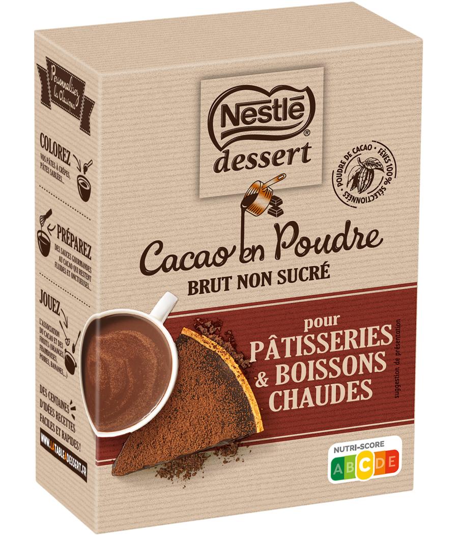 CACAO EN POUDRE NON SUCRE  NESTLE DESSERT 250G CACAO EN POUDRE NON SUCRE  NESTLE DESSERT 250G