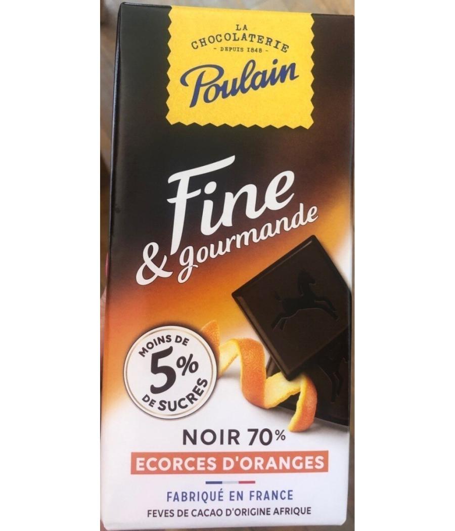 TABLETTE DE CHOCOLAT FINE & GOURMANDE POULAIN 100G TABLETTE DE CHOCOLAT FINE & GOURMANDE POULAIN 100G