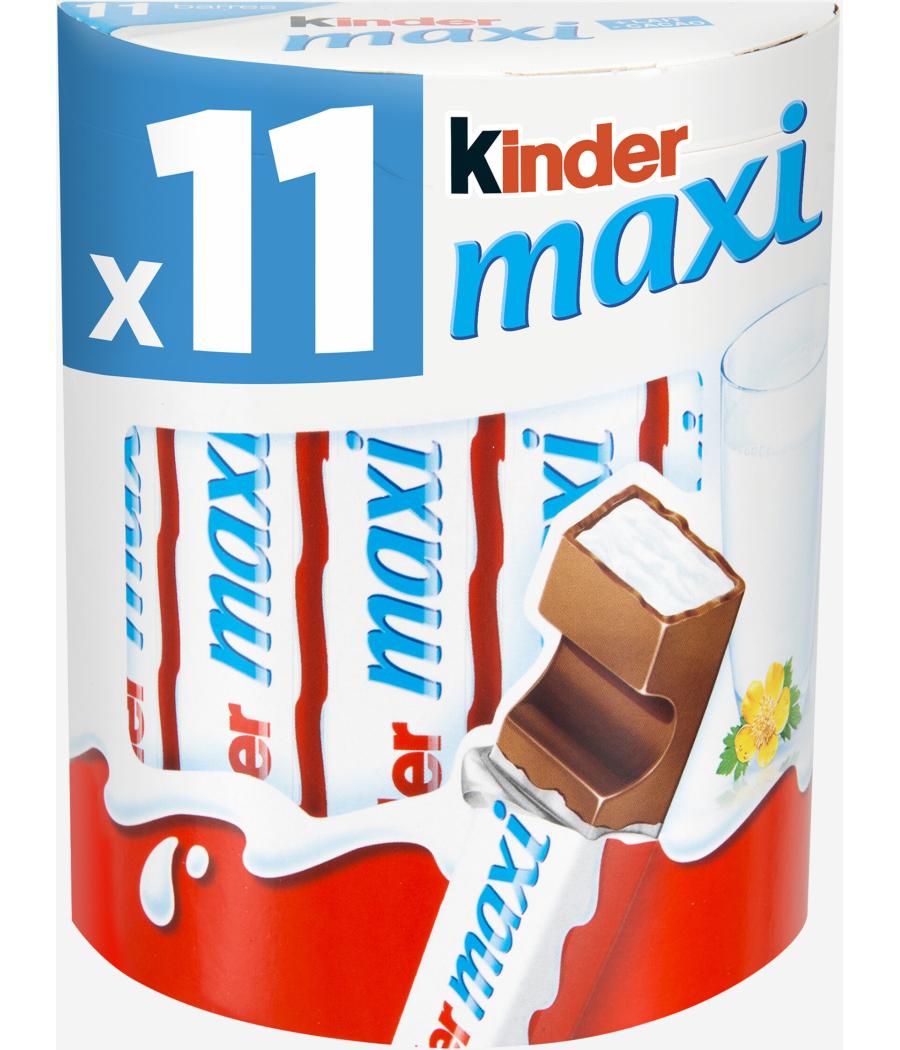 CHOCOLAT AU LAIT KINDER MAXI 231G CHOCOLAT AU LAIT KINDER MAXI 231G