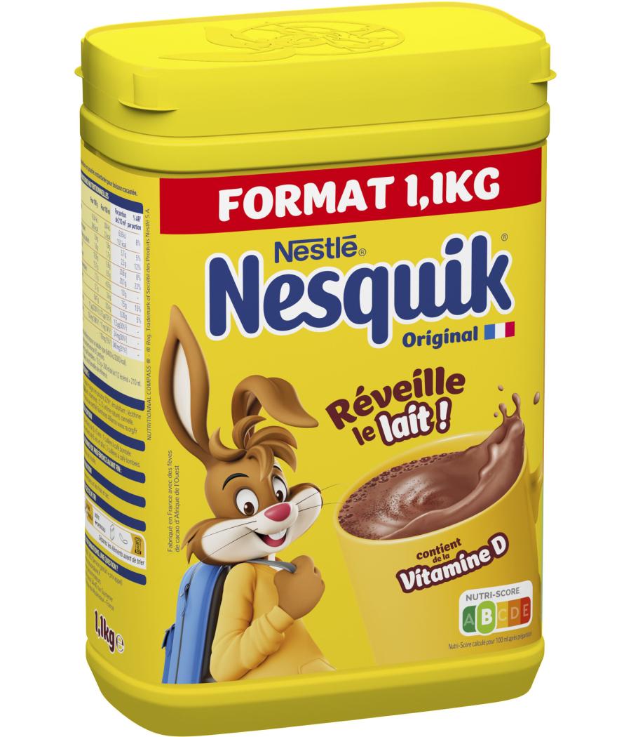 NESQUIK POUDRE CACAO NESTLE 1100G NESQUIK POUDRE CACAO NESTLE 1100G