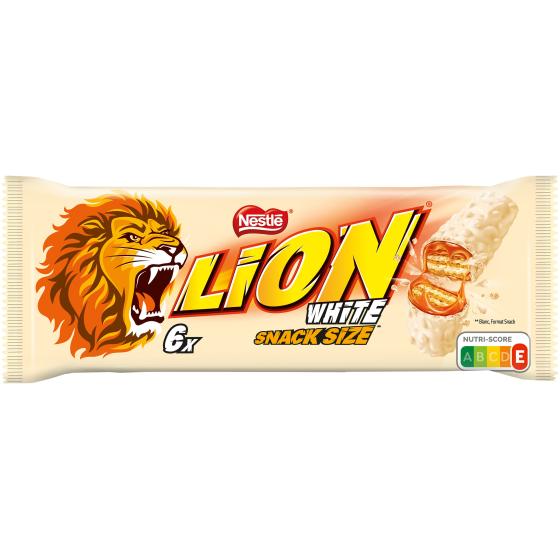 LION WHITE - BARRES CHOCOLATEES 6X30G 180 G