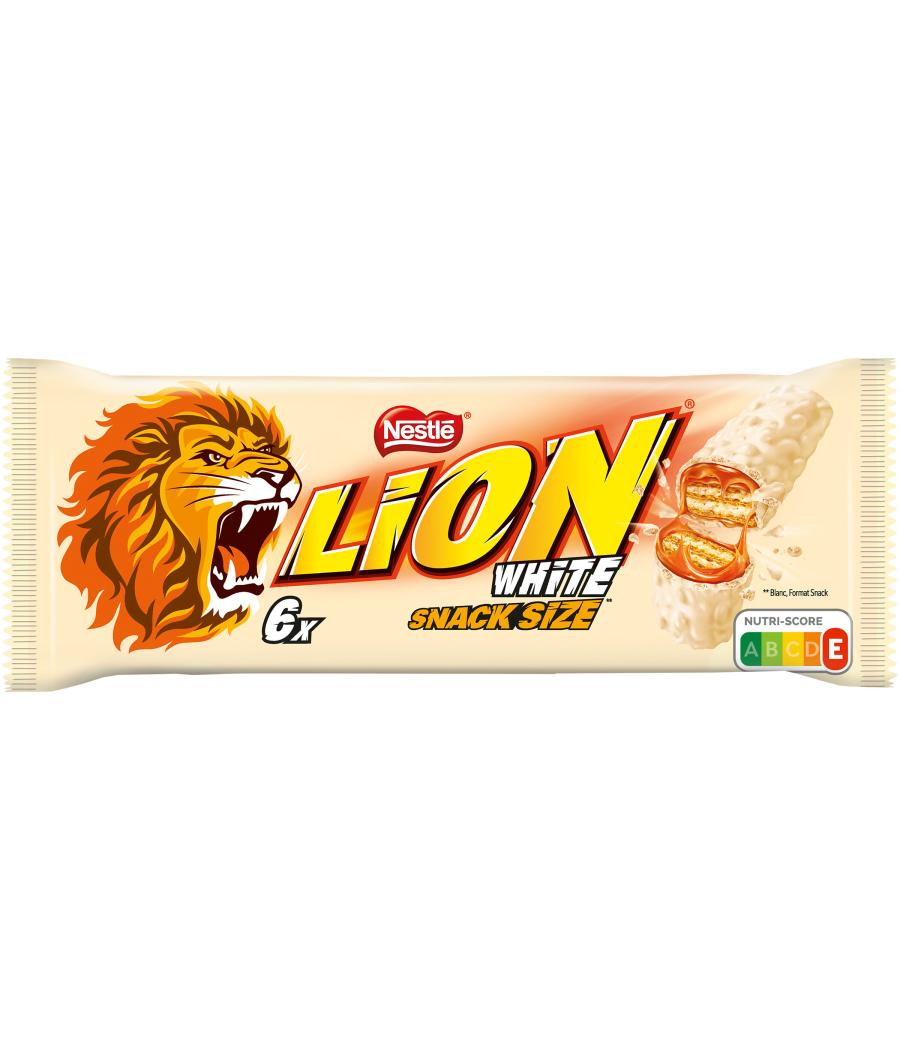 LION WHITE - BARRES CHOCOLATEES 6X30G 180 G LION WHITE - BARRES CHOCOLATEES 6X30G 180 G