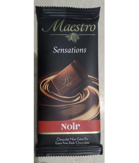 SENSATIONS - CHOCOLAT EXTRA FIN NOIR 90 G