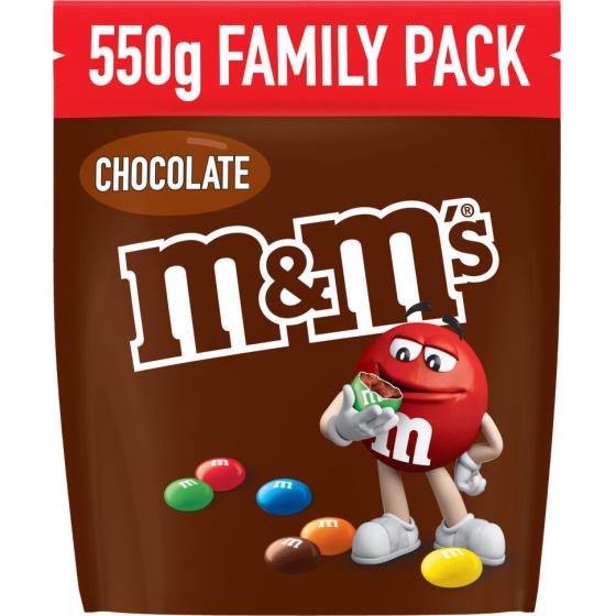 M&M\'S CHOCOLAT 550G 550 G