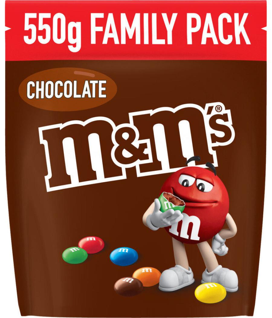 M&M\'S CHOCOLAT 550G 550 G M&M\'S CHOCOLAT 550G 550 G