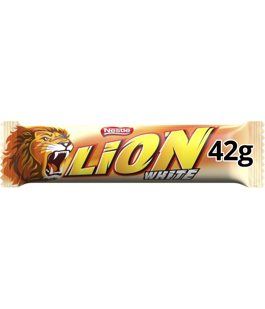 LION WHITE BARRE CHOCOLATEE 42G 42 G LION WHITE BARRE CHOCOLATEE 42G 42 G
