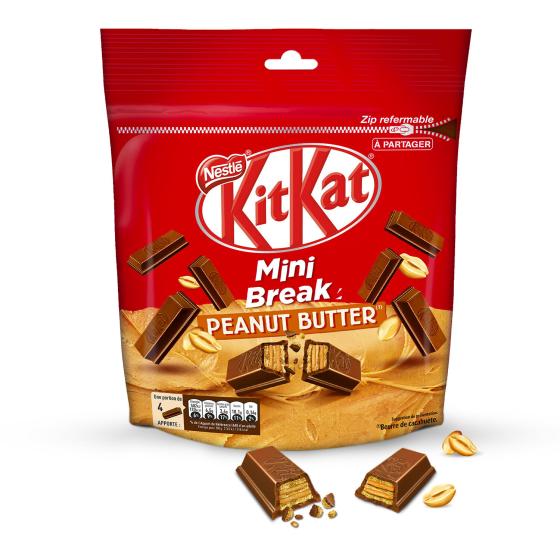 KITKAT MINI BREAK PEANUT BUTTER 104 G