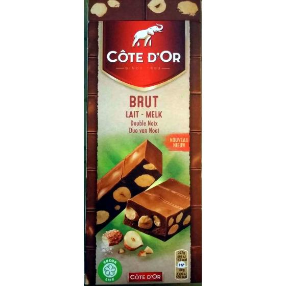 BRUT LAIT DOUBLE NOIX 2 * 90 G